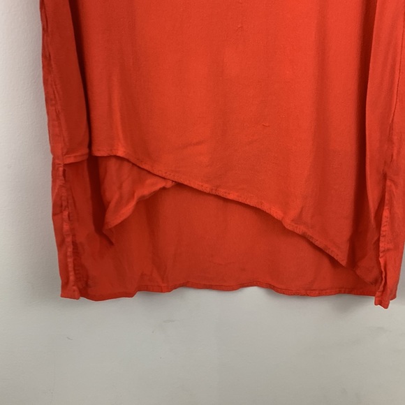 Soft Surroundings long sleeve top asymmetrical bottom tunic - Picture 9 of 9